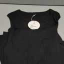 ANRABESS Womens 2026 Summer Casual Maxi Dress A line Tiered Flowy Short Sleeve Crewneck T Shirt Beach Travel Long Dresses Black, X-Large