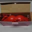 TelPal Red Mouth Telephone Wired Novelty Sexy Lip Phone Gift Cartoon Shaped Real Corded Landline Home Office Phones Furniture Decor