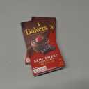 2 x Baker's Semi-Sweet Chocolate Premium Baking Bar with 56% Cacao, 4 oz Box (EXP 02/04/28)