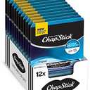 ChapStick Moisturizer Original Lip Balm Tubes, SPF 15 and Skin Protectant - 0.15 Oz (Pack of 12)