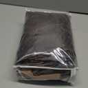 ANARACHON Leather Like Recliner Chair Covers Heavy Duty, 4 Pieces Lazy Boy Recliner Cover for Recliner Chair, Leather Cover for Recliner slipcovers Washable for Pets (Dark Brown) (1 Seater)