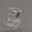 SatelliteSale Uni-Directional DisplayPort to HDMI Cable Male to Male 4K/30Hz 8.64Gbps Universal Wire PVC White Cord 3 feet