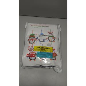 Winlyn 24 Sets Christmas Craft Kits Winter Crafts DIY Christmas Penguin Ornaments Decorations Art Sets Foam Penguin Christmas Stickers for Kids Holiday Festive Home Classroom Activities Party Favors