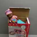 deAO Black Baby Doll Set - Mobile, High Chair, Stroller & Feeding Accessories - 21 Piece Play Set (Doll Included)