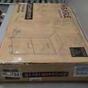 VASAGLE 2-Drawer File Cabinet, Small Rolling Filing Cabinet for Home Office, Printer Stand, for A4, Letter-Size Documents, 15.7 x 16.5 x 27.6 Inches, Matte Black UOFC040B16