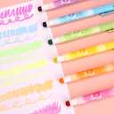 2 x No Bleed Gel Highlighter, Bible Highlighters, Assorted Colors, Pack of 6 X 2 Sets (6 PACK x 2 SETS)