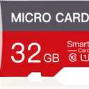 2 Pack 32GB Micro SD Card Class10 Memory Card U3 TF Card with Adapter for Smartphones, Tablets, and Cameras