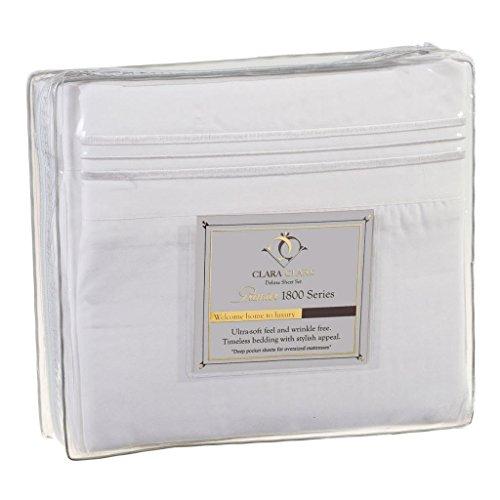 Twin Size Bed Sheet Set with 1800 Thread Count in Best Comfort Collection
