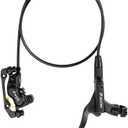 BUCKLOS Zoom MTB 4 Piston Hydraulic Disc Brakes Set, Left Front 850mm Right Rear 1550mm Mountain Bike Hydraulic Brake Aluminum Alloy Lever with Caliper is/PM Adapter (Pre-Bled)