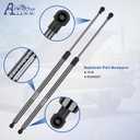 7178 Rear Hatch Shocks Struts Lift Gate Supports Gas Springs Compatible with 2016-2018 Honda HR-V, Pack of 2 PCS, Replace SG326027