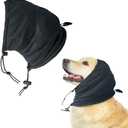 PRO Calming Hoodie for Dogs, 29dB NRR Noise Protection (Size S), Noise Cancelling Headphones for Dogs, Dog Ear Protection from Thunder, Fireworks, Vacuums