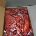 Soulchen 12 Pcs Large Valentines Day Bows with Garland Twist Ties Decorative 26 Inch Glitter Twist Tie Bows for Tree Wreath Garland Railings Wrapping Indoor Outdoor Holiday Party Supplies(Red)