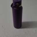 Hydro Flask Water Bottle - Insulated Stainless Steel - Wide Mouth Flex Straw Lid, Non Spill, Leakproof and Refillable in 40 Oz Beachplum Purple