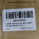 LITBM 52" Ceiling Fans with Light and Remote, Super Quiet 6-Speed Ceiling fan with 3CCT Dimmable Light for Indoor and Outdoor, Reversible, White and Wood?