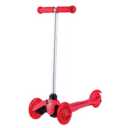 Voyager 3-Wheel Red Scooter for Ages 3-5 with Tilt and Turn Steering for Balance