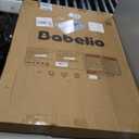 Babelio 36" Tall Baby Gate, 26-40" Wide Auto Close Pet Gate, PressGuard C5 Pressure Mounted Metal Dog Gate, Easy-Install No Drilling, No Tools Needed, with Wall Protectors and Extension Kits, Black