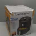 Toastmaster 2.6L Air Fryer - Instant Air Fryer with 2.75 Quart Capacity - Kitchen Appliance for Healthy Cooking - Compact Appliance with Slide-Out Basket - Oil-Free Kitchen Gadget