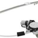 ATRACYPART 748-569 Rear Left Driver Side Power Window Regulator with Motor, Compatible with 20022006 Jeep Liberty KJ, OE Replace# 55360035AJ 68059647AB