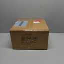 Low Roller Stool Low Height Rolling Stool Seat PU Leather Small Chair Foot Stool Round Rolling Stools for Home Office Garage Shop (Black)