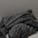 Bedsure GentleSoft Grey Throw Blanket for Couch - Super Soft & Cozy Summer Blankets for Women, Fluffy Fleece Throw for Girls, for Women Men, Ideal for Room, Home & Bedroom Decor, 50x60 Inches