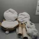 Modern Cat Tree Tower, Real Branch luxury Cat Condo, Wood Cat Tower, Cat Scratching Tree, Cat Condo, Cat Lover Gift, Luxury Cat, Cat Gifts by Mau Lifestyle (White)