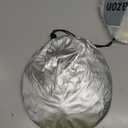 uxcell Black Silver Tone Rear Windshield Sun Shade for Car