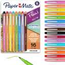 Paper Mate Flair Sunday Brunch Scented Felt Tip Pens, Medium Point (0.7mm), 16 Count - For Journaling, Writing, Note-Taking, Fun Teacher Supplies