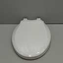 Toilet Seat, Elongated Toilet Seat with Toddler Seat Built in, Potty Training Toilet Seat Elongated Fits Both Adult and Child, with Slow Close and Magnets- Elongated (White)