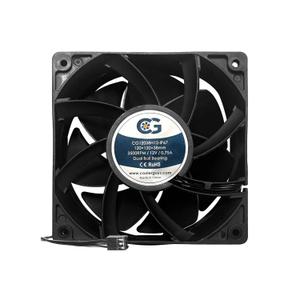 Coolerguys 12vDC Waterproof IP67 Fan (High Speed, 120x38mm)