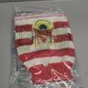 Frienda 4 Pieces Christmas Dog Sweaters Halloween Puppy Holiday Sweaters Santa Reindeer Snowman Snowflake Pumpkin Pet Clothes for Xmas Dog Cat Costume(Cute Pattern,Large)