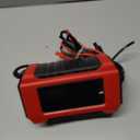 PZP 15-Amp 12V/24V Smart Battery Charger, Maintainer & Trickle Charger for LiFePO4, Lead Acid Batteries - Fully Automatic 9-Stage Charging w/Temp Compensation for Motorcycle Car Truck Lawnmower Boat, Red