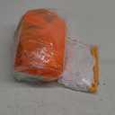 5FT Halloween Inflatables Ghost Built-in 3-Colored Flashing LED Light, Cute Halloween Decorations Outdoor Holding Pumpkin Blow Up Yard Decoration Blowups for Indoor Outdoor Holiday Party (1 PC)