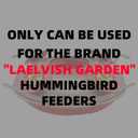 Upgraded Replacement Metal Base, Fits LaElvish Garden Hummingbird Feeders ONLY, No Leak No Rust, Safe for Hummingbird, Copper+Yellow Upgraded Base, Containing 1 Metal Base