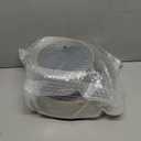 Liacere 100 PCS Green Plastic Plates - Heavy Duty Disposable Plates - Green and Gold Plate 100PCS Dinner/Dessert Plate for Party & Christmas & New Years