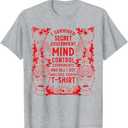 I Survived Secret Government Mind Control T-Shirt XXL