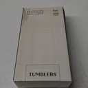 SETUP Clear Hard Plastic Cups/Tumblers [5 oz. Squat - 100 Count] Small Disposable Party Cocktail Glasses