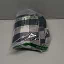 Black White Buffalo Gingham Checkered Curtain Panels 63 inches Long Living Room Drapes Plaid Checker Kitchen Bedroom Window Treatment Set 2 Panels Rod Pocket