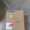 SLOOSH Inflatable Pool for Adults with Seats, 120" x 72" x 22" Full-Sized Blow Up Durable Thickened Above Ground Family Pool, Large Swimming Pools for Backyard Garden Lawn Summer Water Party, Cyan