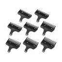 8 Piece Replacement Comb Set for Wahl 40mm Detachable T-Blade Trimmers - Compatible with Specified Wahl T-Blade Trimmer Models