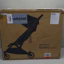 UPPAbaby Minu Duo Side-by-Side Double Stroller - Lightweight + Compact Design for Travel - Easy Fold- From Birth to Toddler - Independent Recline -Greyson(Charcoal Mélange/Carbon Frame/Saddle Leather)