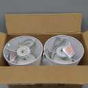 Sucolite Small 11.8" Table Lamps Set of 2, Bedside Nightstand Lamps for Bedroom Kids Room, Cute Desk Lamps with Studded Texture Base for Reading Nursery Living Room Office, White