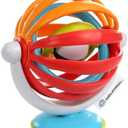 Baby Einstein Sticky Spinner BPA-free Suction Cup High Chair Activity Toy and Tray Toy for Early Development, 3mo+