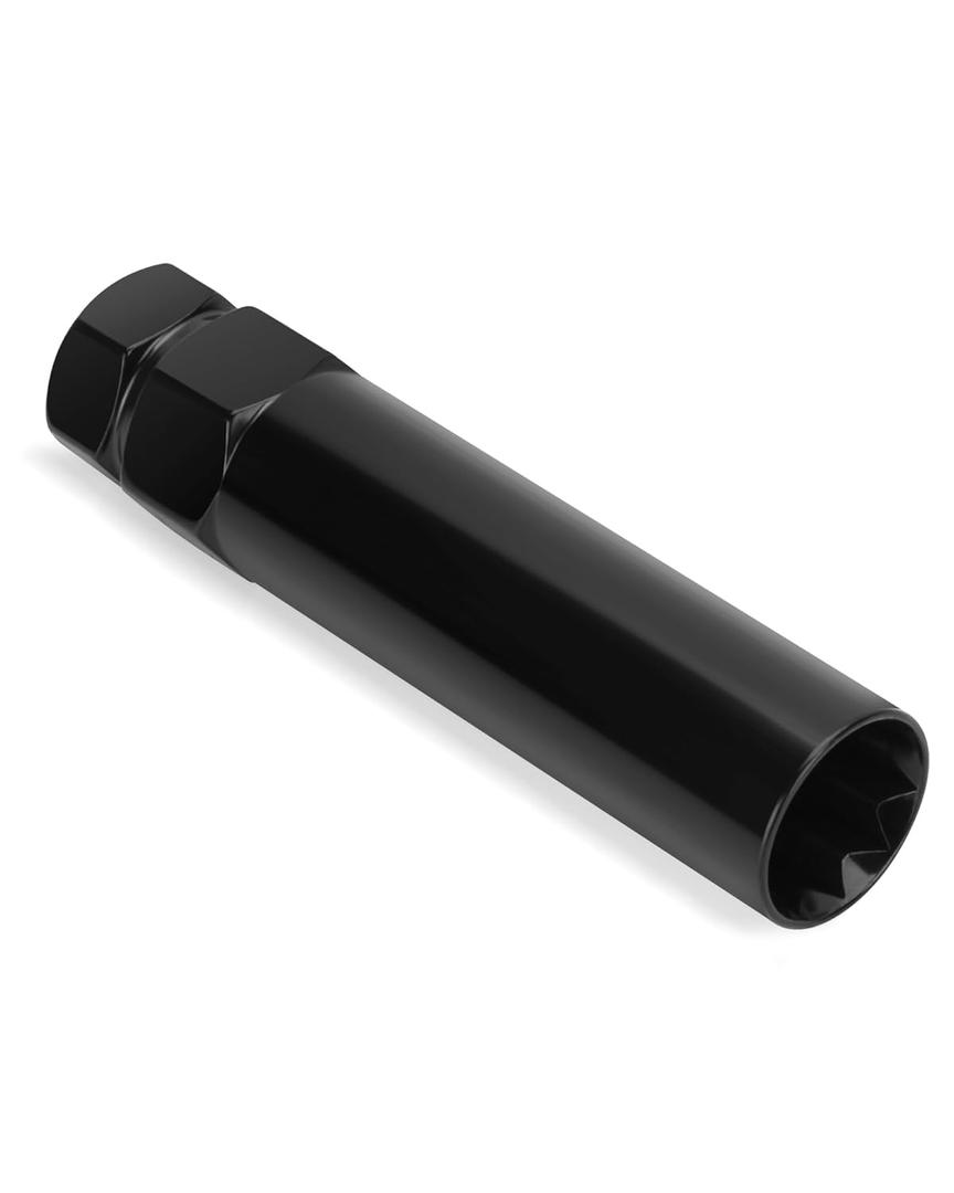 10 Spline Lug Nut Key Replacement for TA20-19/21, Black 10 Spline Lug Nut Socket with 19mm and 21mm Hex, Compatible with Bimecc M12x1.5 M12x1.25 10 Point LugNuts and Lug Bolts, Replace TN20B22OP
