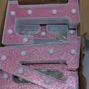 NOVWANG Valentine's LED Love Letter Light Up Sign, Valentine's Day Home Decor for Wall Tabletop, Pink Glitter Decoration for Romantic Home Decor Wedding Party Supply