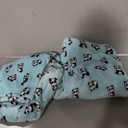 Fleece Pajamas For Women 2 Piece PJ Set Long Sleeve Women's Printed Sleepwear (XX-Large, Blue Panda)