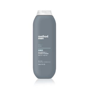 Method Men 2-in-1 Shampoo + Conditioner, Sea + Surf, 14 Ounces, Packaging May Vary