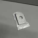 2 x Compatible with Apple Airtag Wallet Holder 2 Pack, Lightweight GPS Tracker Cover Compatible with Airtag for Wallet, Purse, Handbag, Keys, Clutch Bag (Black/White)