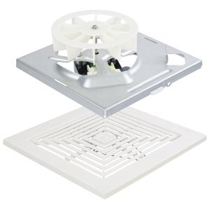 696N-R02 B Unit&Replacement Grille 97011723 for Broan-NuTone BP90,663,670,671,688,689,Bathroom Vent Cover BP90 Replacement Grille for Broan 688,97011723 Bathroom Ceiling Fan with S97012026 Fan