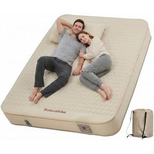 Naturehike 3.94’’ Thick Self Inflating Sleeping Pad with Built in Pump, Double Foam & Air Camping Mattress, Full XL Camping Sleeping Pad for Tent, Car, Cot, Truck, 661 lbs Support