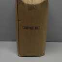 CYMULA Camping Cot Mattress 2in Memory Foam Sleeping Pad,Soft Warm Non-Slip Camping Mattress Topper with Retaining for Adults,Portable Roll up Pad for Travel(75 x30)only Mattress (Grey)